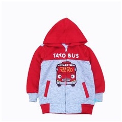 Jaket anak Bandung -  Jaket Anak Bordir karakter Tayo