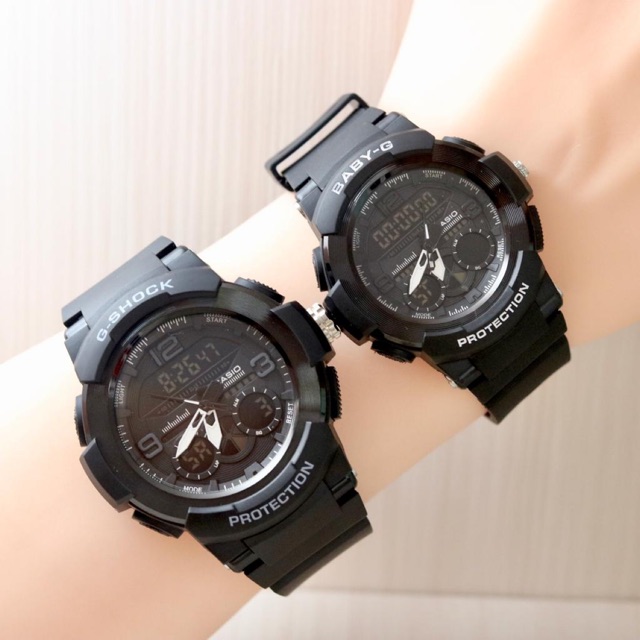 Jam Tangan Couple G shock dan Baby G harga sepasang ready