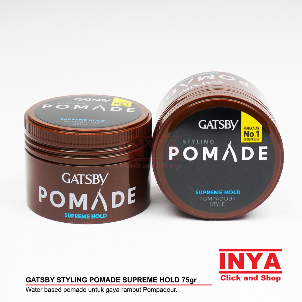 GATSBY POMPADOUR STYLE STYLING POMADE SUPREME HOLD B 75gr - Pomade