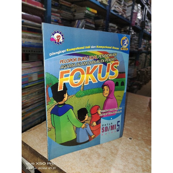 buku fokus soal pendidikan agama Islam kelas 5 SD MI 2017