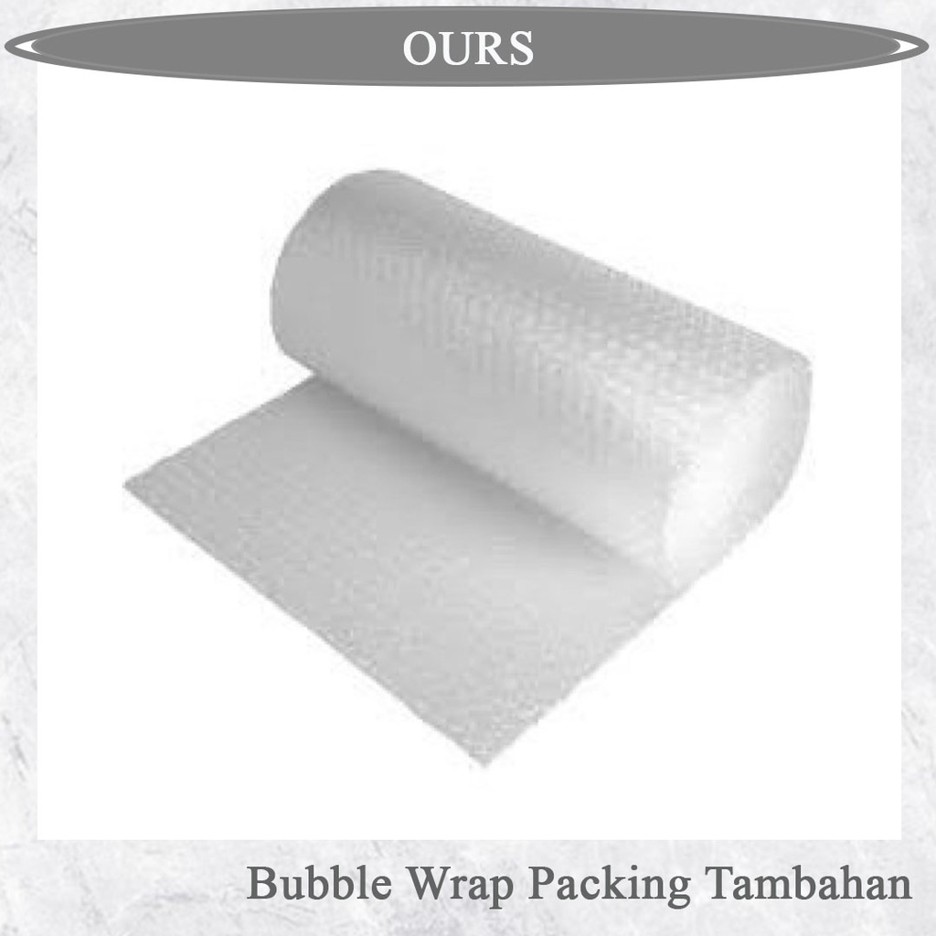 

BUBBLE WRAP PACKING TAMBAHAN BIAR LEBIH AMAN