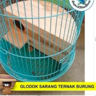 ➷ GLODOK SETENGAH LINGKARAN UNTUK LOVEBIRD - glodok untuk kandang kapsul ✹