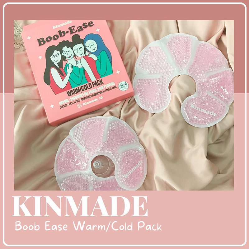 Kinmade Boob Ease Warm/Cold Pack Isi 2 | Pereda Nyeri Payudara | Kompres Payudara