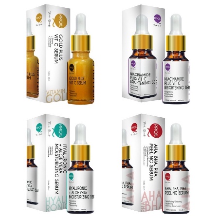 ⭐BAGUS⭐ PIPIQIU FACE SERUM  BPOM | Booster Anti Acne Peeling White Youth Retinol / Serum Gold Hyaluronic Peeling Niacinamide