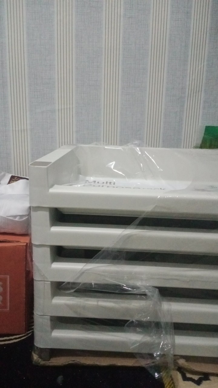 Rak Serbaguna / Rak Susun / Rak Buku / Rak Portable Olymplast Susun 5
