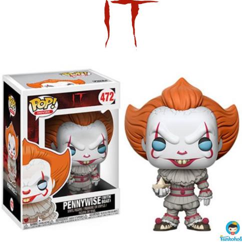 Funko POP Movies Horror IT - Pennywise with Boat (Blue Eyes) #472