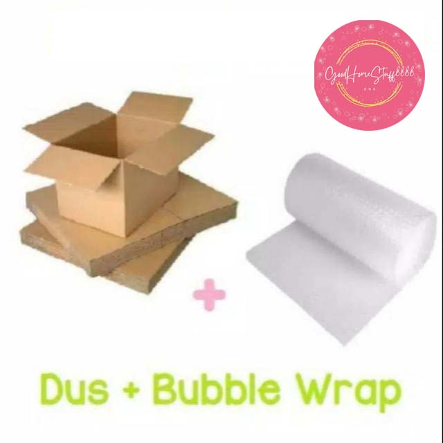 

TAMBAHAN PACKING KARDUS / BUBBLE WRAP KHUSUS CUSTOMER GOODHOMESTUFF