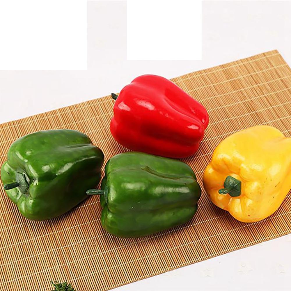 Agustina Artificial Pepper Realistis Foam Creative Home Decor Buah Buatan Plastik