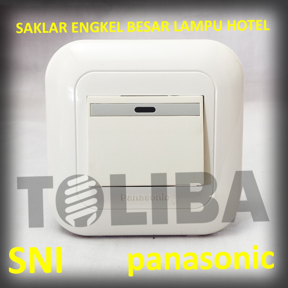 saklar engkel besar lampu hotel inbow ib panasonic tanam tembok SNI