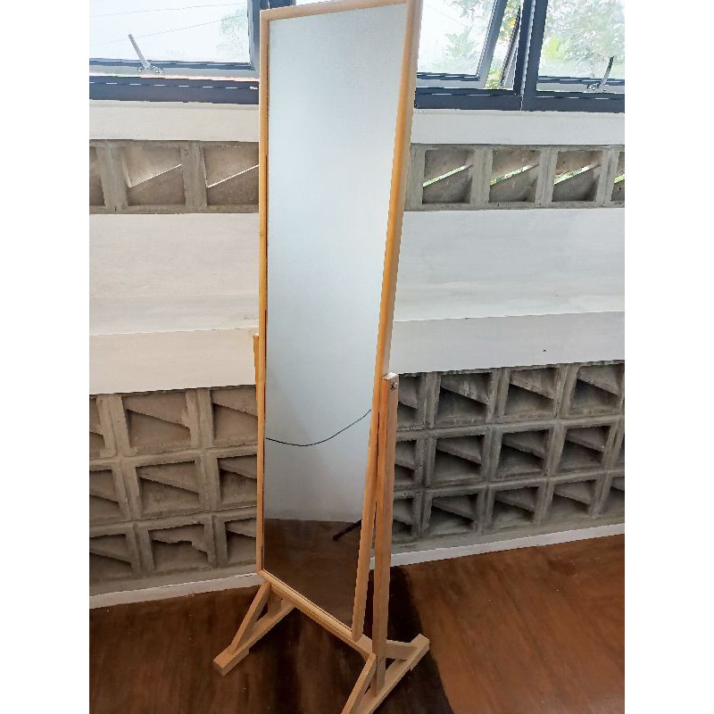 

[INCLUDE PACKING KAYU+BUBBLE] STAND MIRROR AESTHETIC/KACA