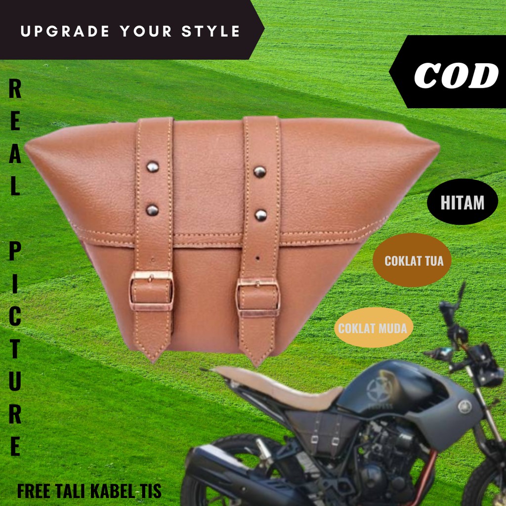 TAS MOTOR JAPSTYLE SIDE BAG CLASSIC TAS MOTOR CLASSIC KLASIK SIDE BAG CUSTOM JAPSTYLE BRATSTYLE