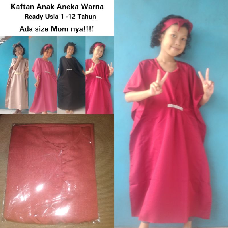 Kaftan Anak Couple Moms Ready  Kaftan Anak 1-12 Tahun