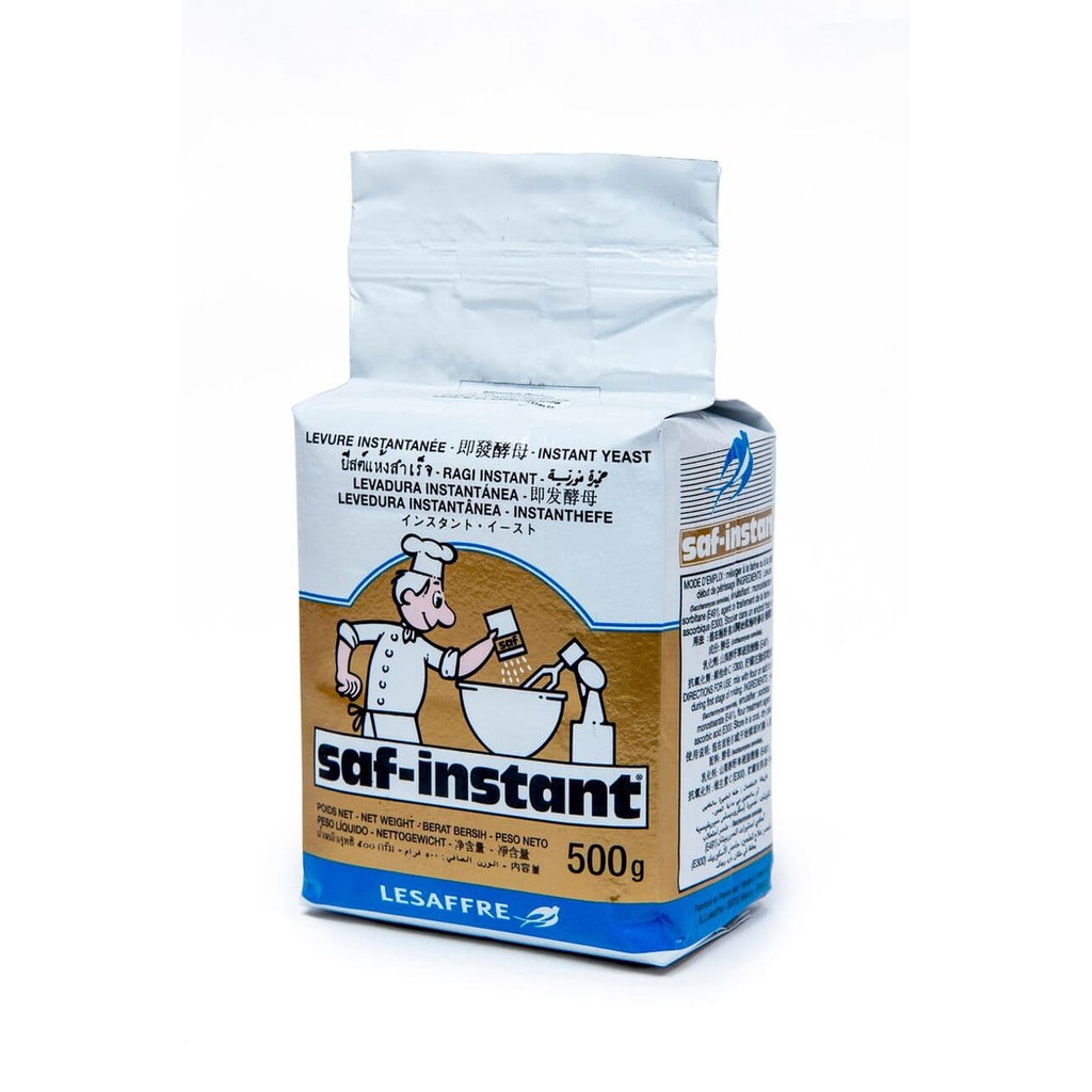 

Gist Instan Saf Gold 500 Gr / Pengembang Bakpao, Donat dan Roti Manis