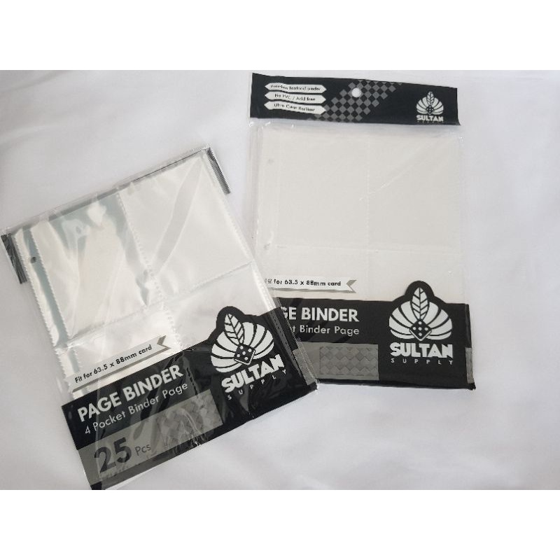 sultan A5 binder page 4p/ sultan sleeve binder album kpop/