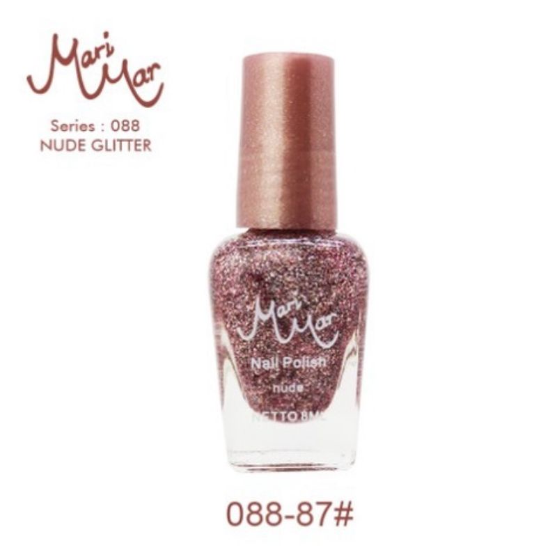 Marimar Kutek Glitter/Nail Polish Collection/Kutek Nudes/BPOM