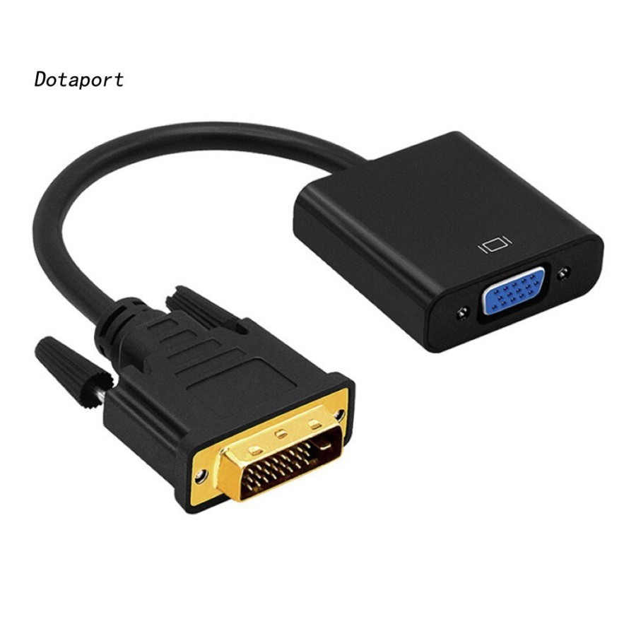 CONVERTER DVI-D 24+5 TO VGA CONVERTER DVI-D 24+1 TO VGA, KABEL CONVERTER DVI 24+1 TO VGA