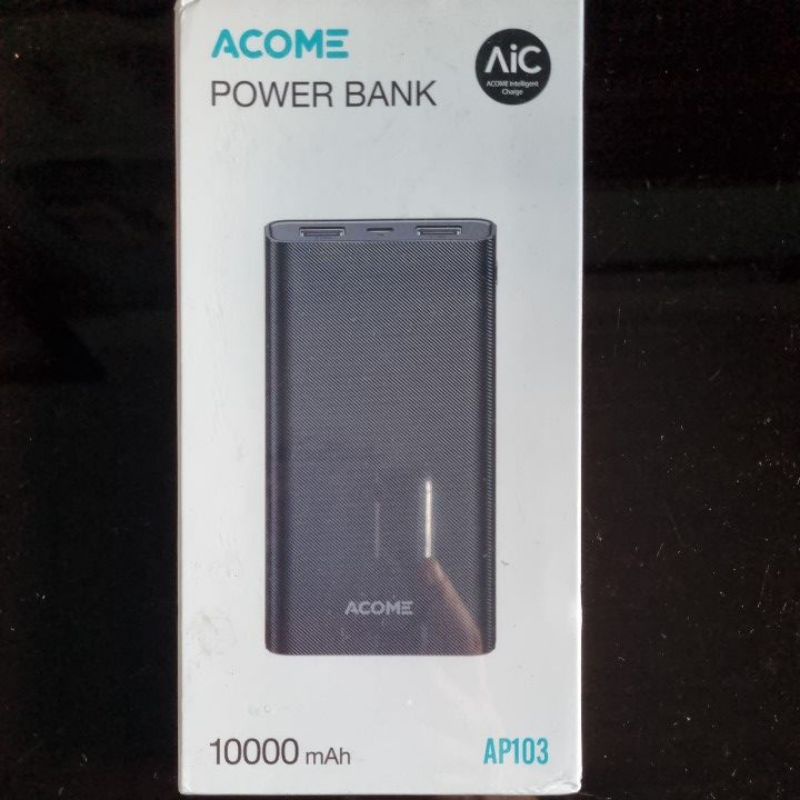 power bank acome 10000 mah tipe AP103