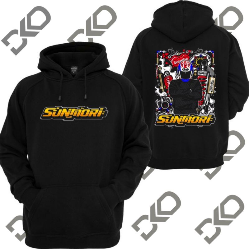 JAKET HOODIE MOTOR SUNMORI
