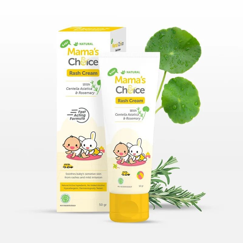 Mama's Choice Baby Rash Cream 50 GR - Krim Ruam Popok Bayi