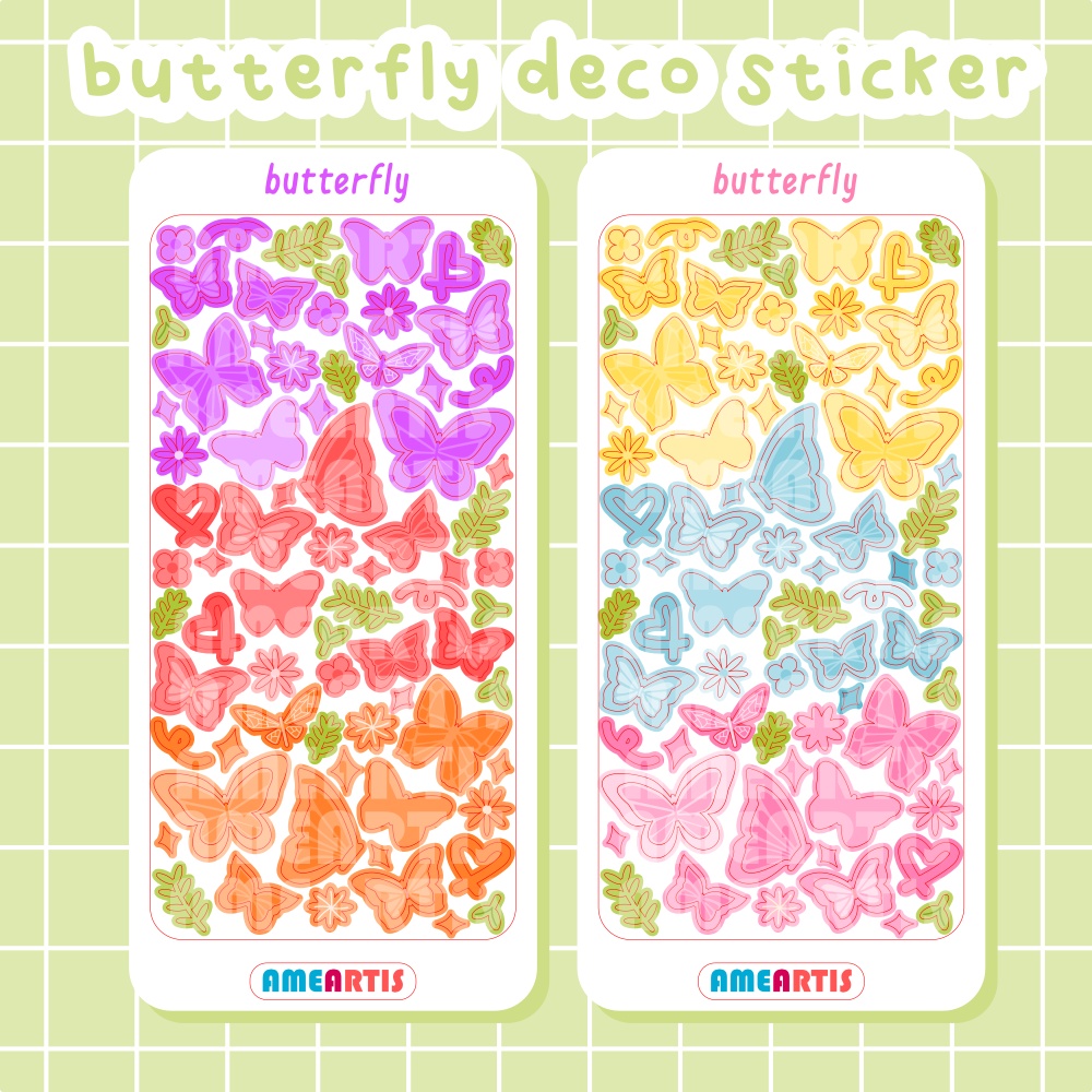 

Ameartis Butterfly Deco Sticker