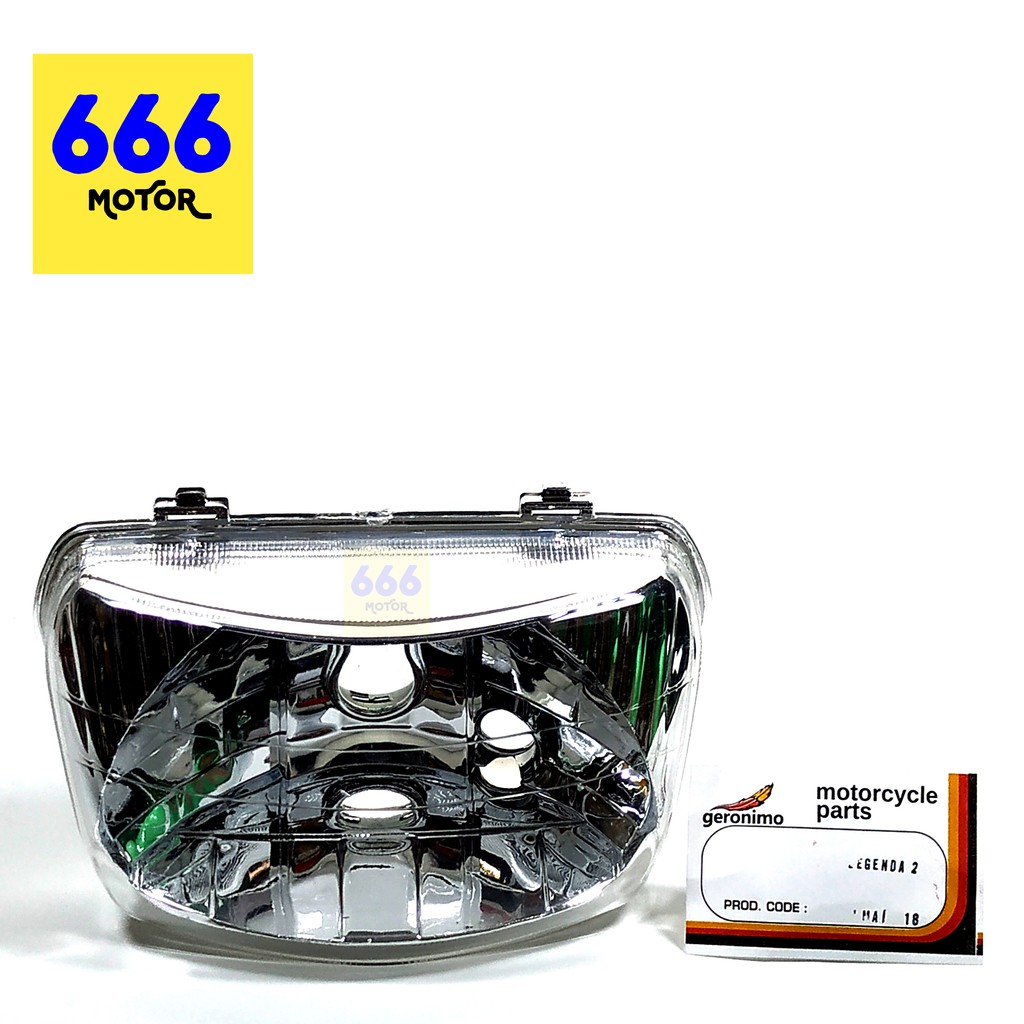 666MOTOR LAMPU DEPAN / REFLEKTOR LEGENDA