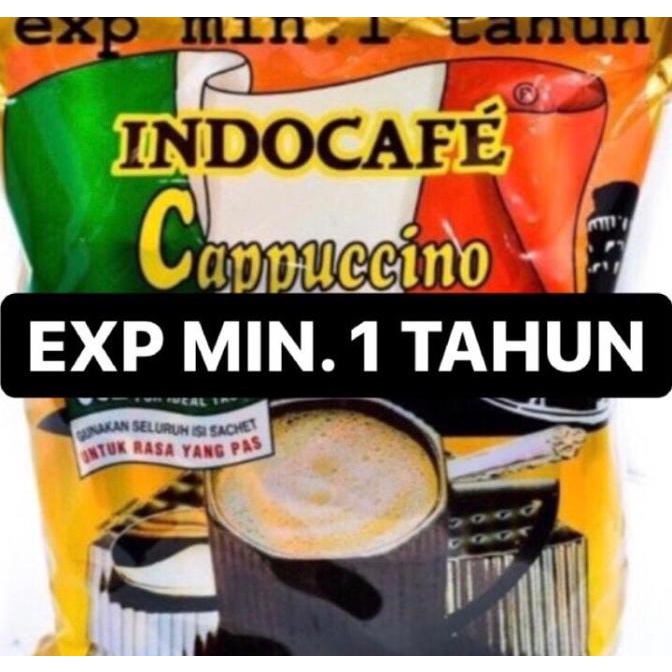 

Indocafe Cappuccino 25 Gram X 50 Sachet