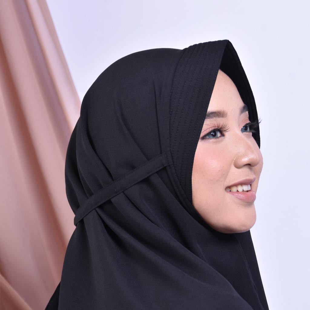 AISYAH BERGO - kerudung murah / bergo murah / bergo jumbo / jilbab instan / khimar murah