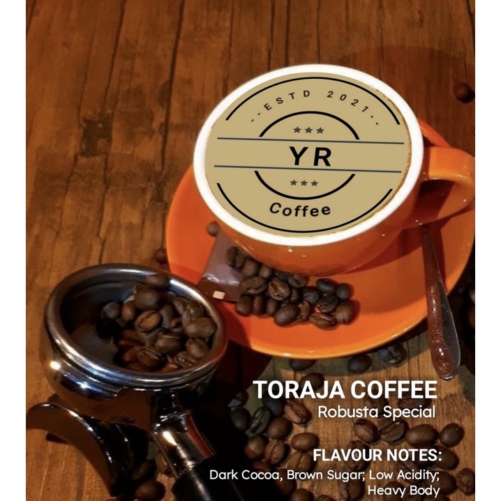 

Robusta Grade A 100 gram - 500 gram