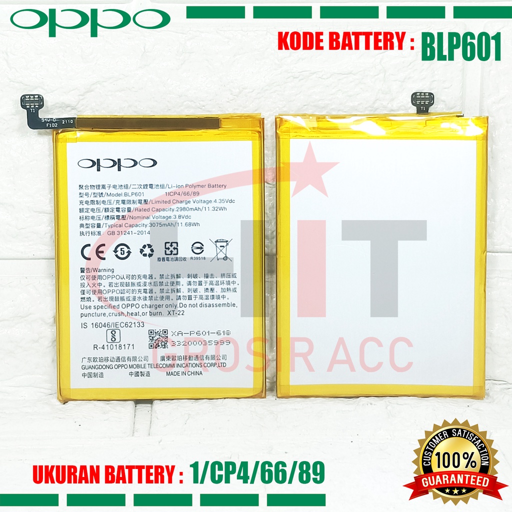 Baterai Battery Ori For Oppo F1S/ A59 BLP601