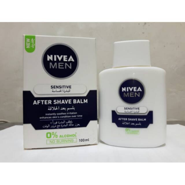 Nivea sensitive after / post shave balm (as make up primer) Full size