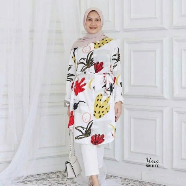 BIG SALE!! YORA TUNIK KAKTUS WOLFISH RAYON PREMIUM TERMURAH CACTUS