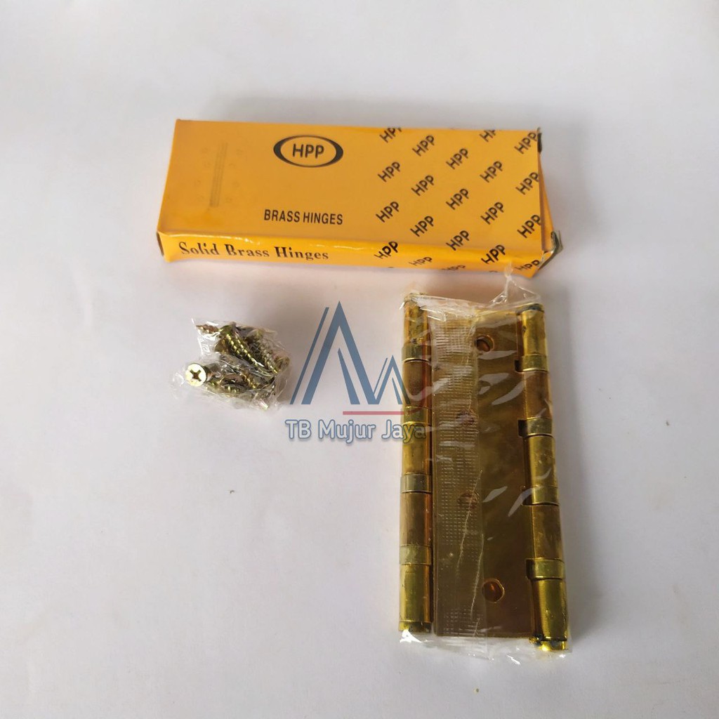 Engsel Pintu 4 inch HPP Kuning