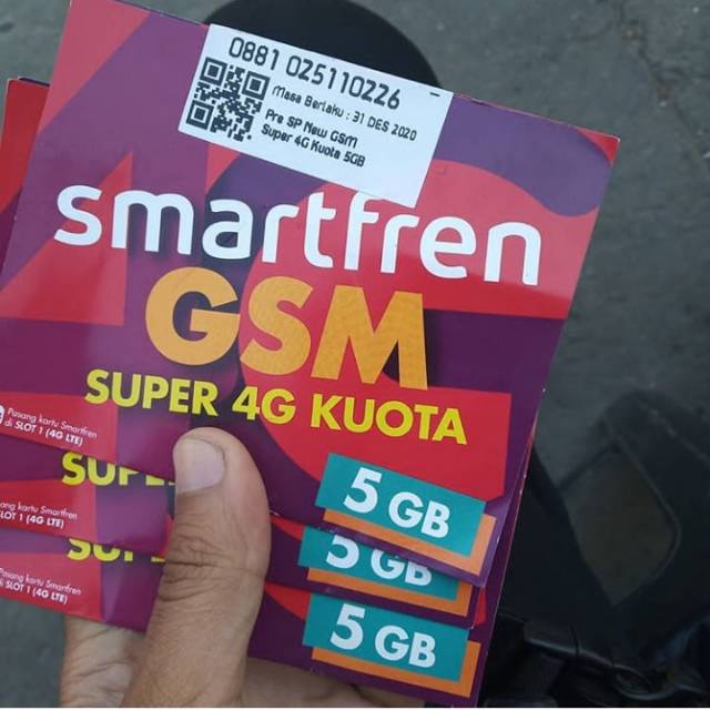 SMARTFREN 4G KUOTA 5GB