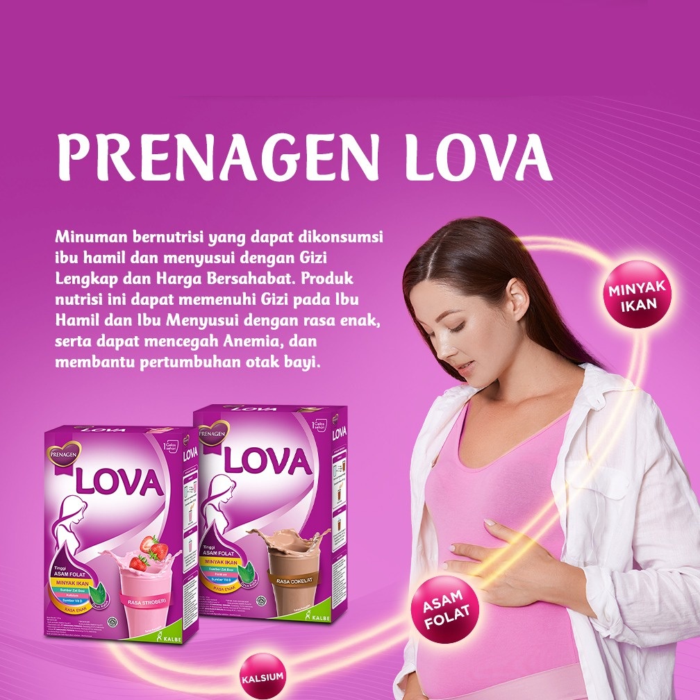 Prenagen Lova Susu Ibu Hamil dan Menyusui 120g