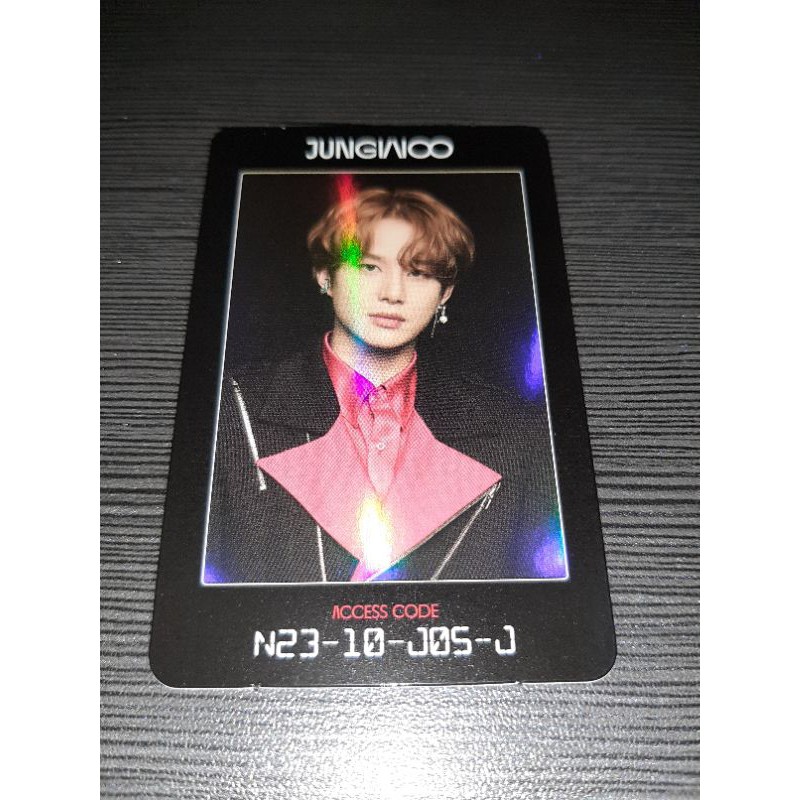 Access Card Jungwoo AC Arrival NCT2020 Resonance PC Poca (BACA DESKRIPSI)