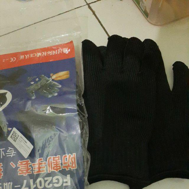 Sarung Tangan Anti Senjata Tajam Potong Gores Bacok Begal Anti Cut Glove