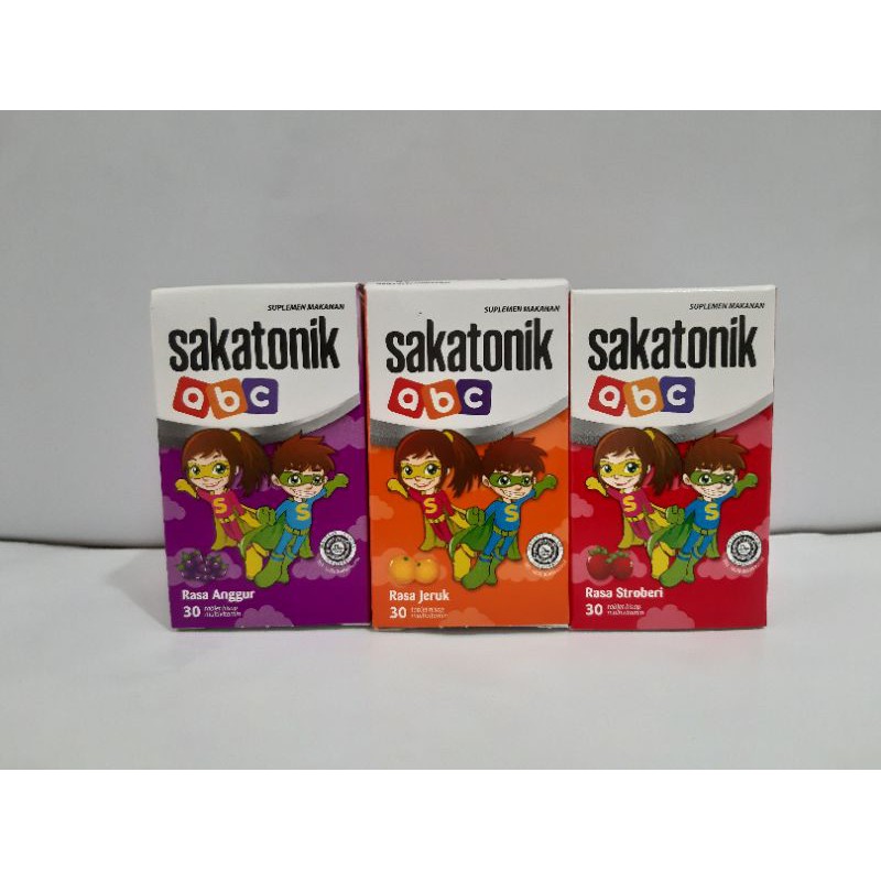 SAKATONIK ABC/VITAMIN ANAK-ANAK/SAKATONIK/ MULTIVITAMIN ANAK
