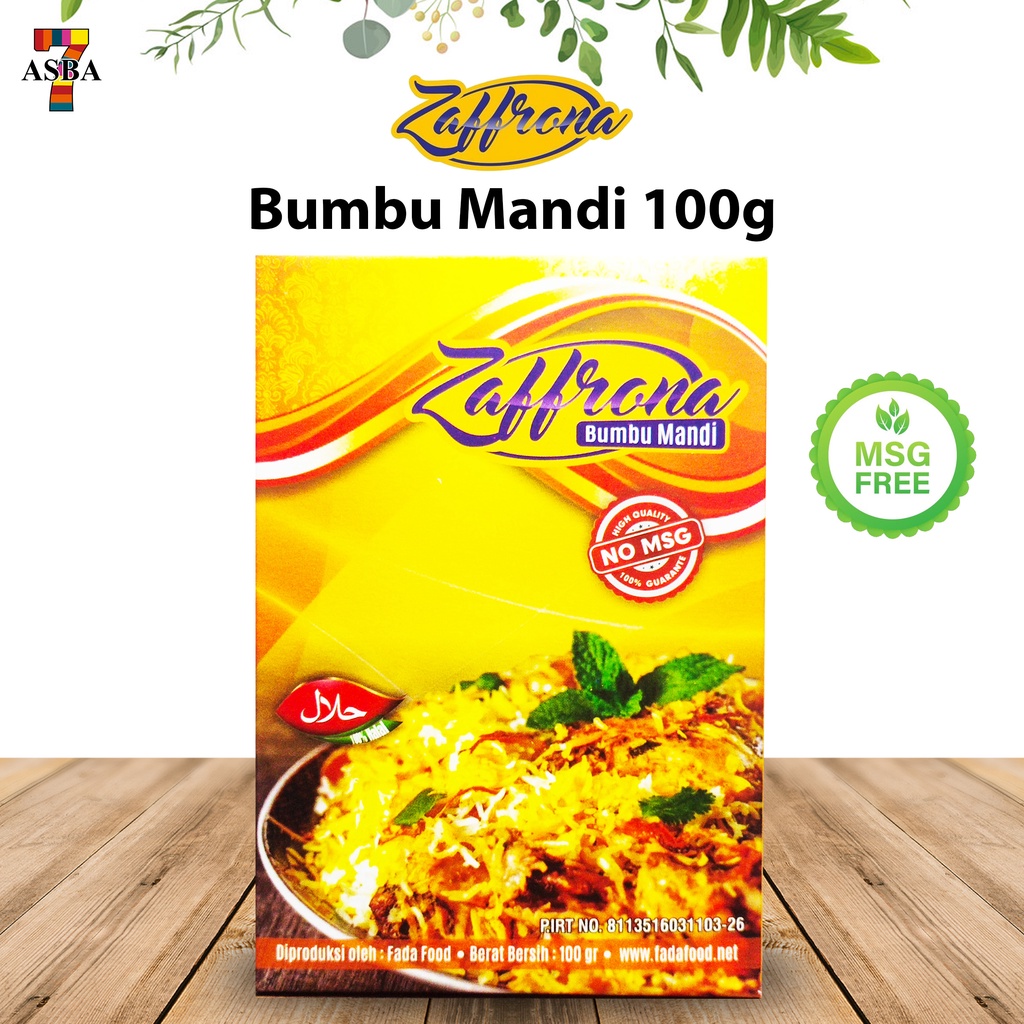 

ZAFFRONA BUMBU MANDI 100 GR