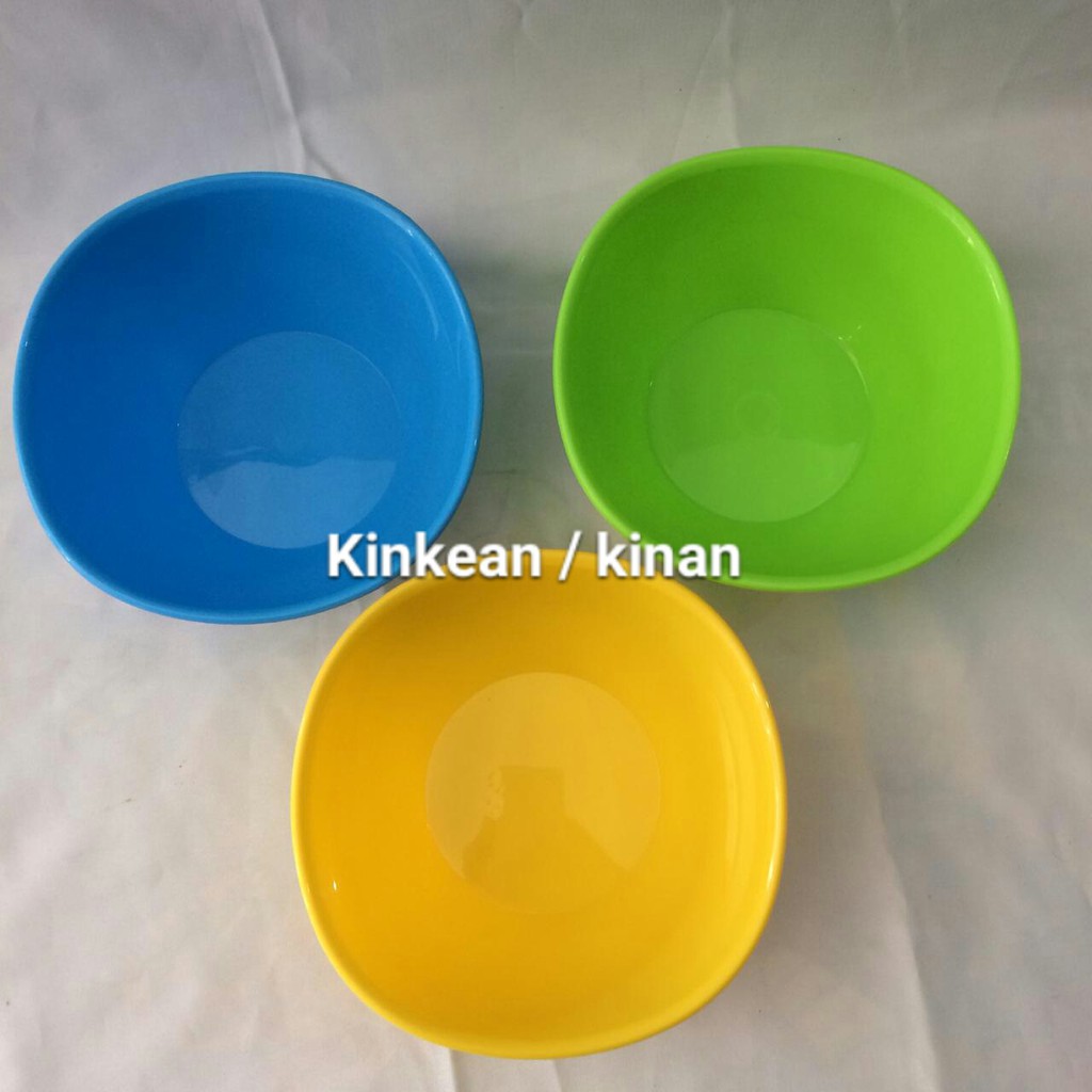 Mangkuk Plastik Happy M 13cm Kobokan