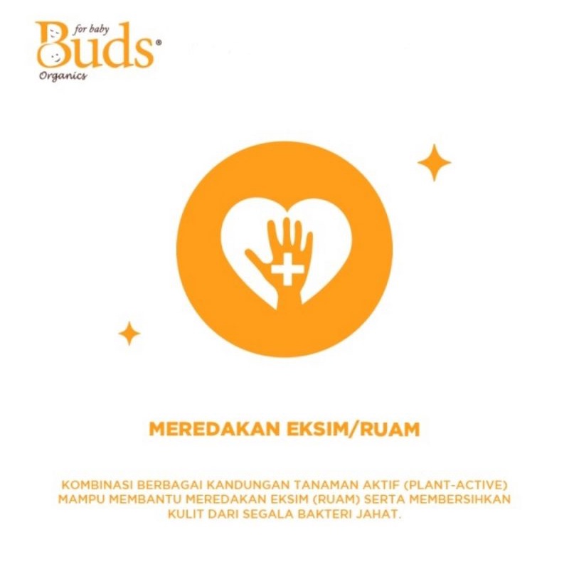 Buds Organics Super Soothing Hydrating Cleanser - Sabun Shampo Bayi Untuk Kulit Sensitif