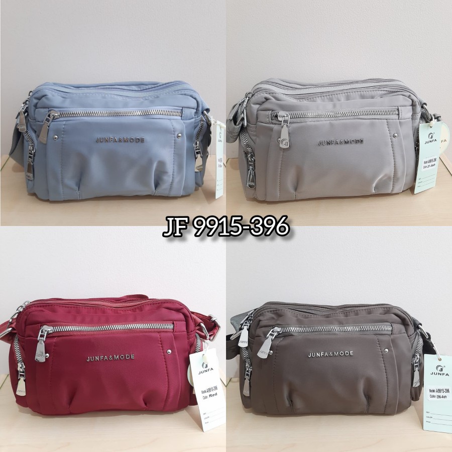 READY TAS SELEMPANG MINI JUNFA PARASUT GLOSSY #JF 9915-396