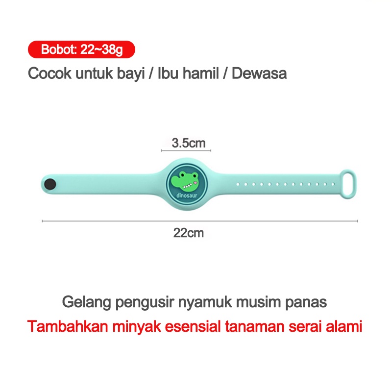 Jam anti nyamuk anak/Gelang anti nyamuk anak led/Jam anti nyamuk/Gelang anti nyamuk (B150-213)