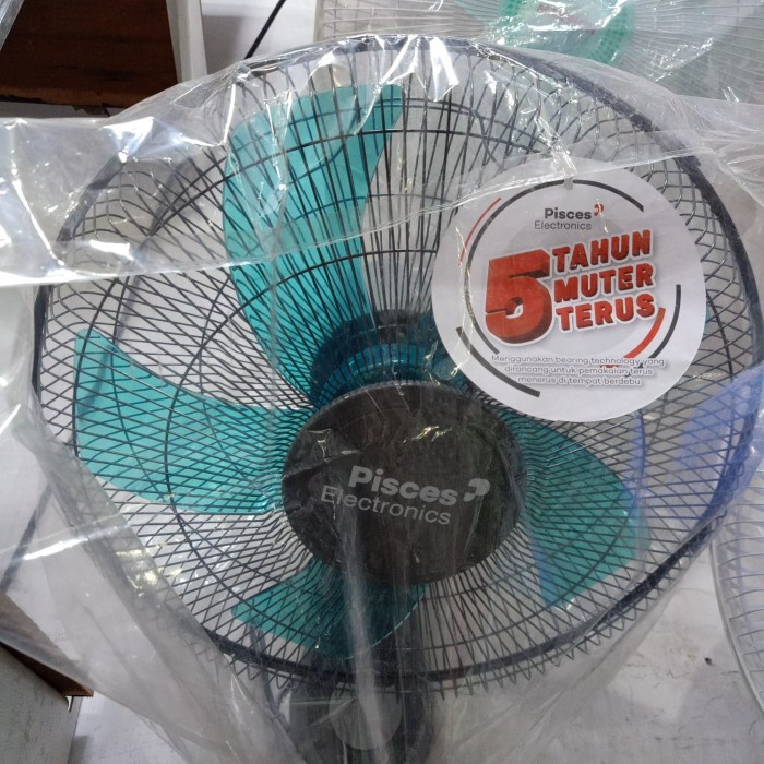 Kipas Angin Dinding Pisces BEARING 1611PRO Wall Fan 16 inch SNI dan 12inch .