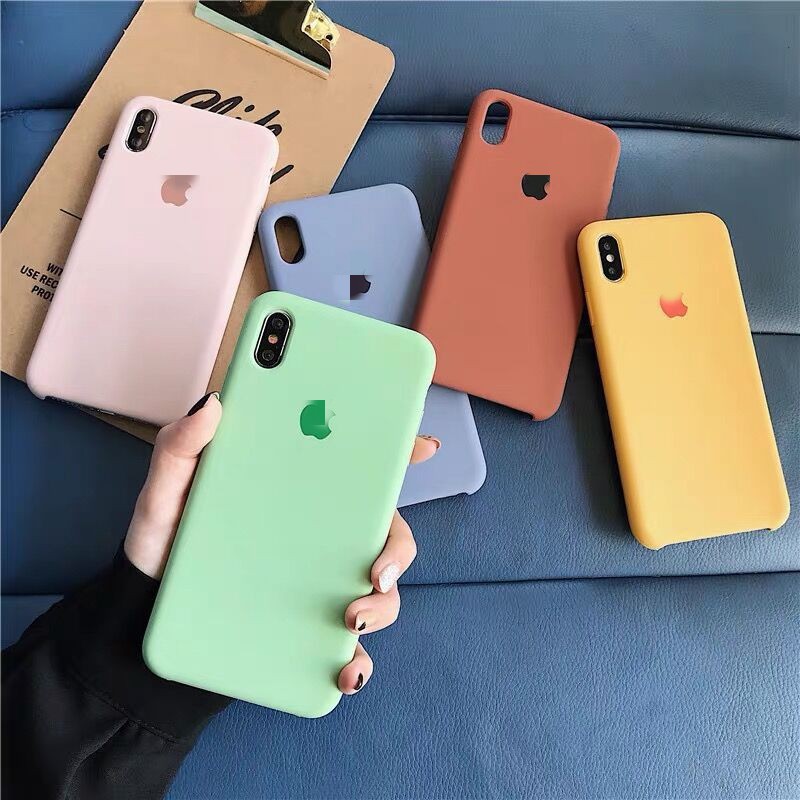 【FULL CLOSE】Casing Silikon Matte Frosted Ultra Tipis untuk  IPhone 6 / 6 Plus / 6s Plus / 7 / 7 Plus / 8 Plus  SE2020 Xs Max Xr iX 11 11 Pro Max 12 Pro Max 13 Pro Max Case Iphone