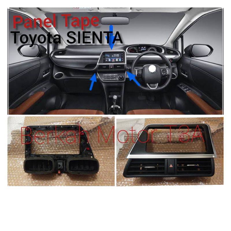 Cover Panel Tape Sienta Panel Tip Sienta Original