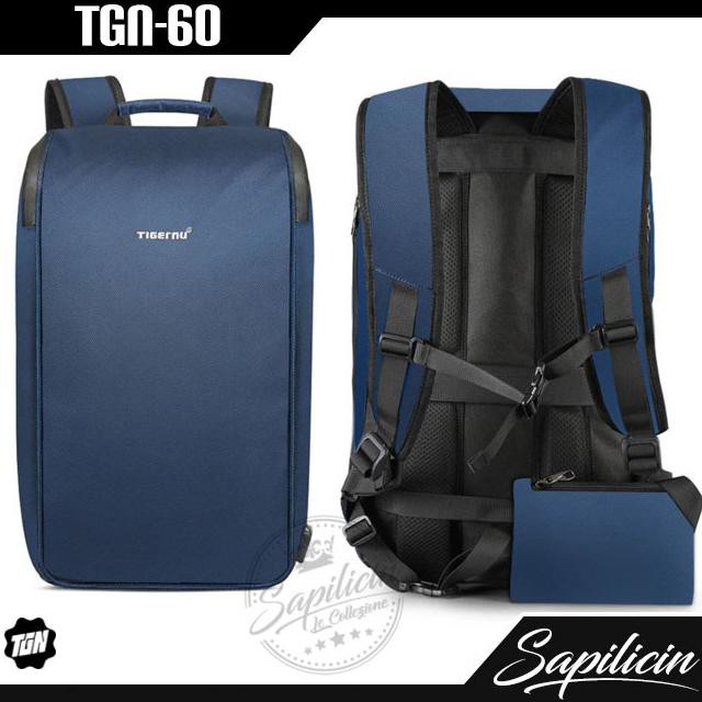 Tas Ransel Punggung Tigernu Original Stylish Backpack TGN-60 - Biru