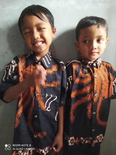 Batik Couple Keluarga - Batik Sarimbit Familly Set