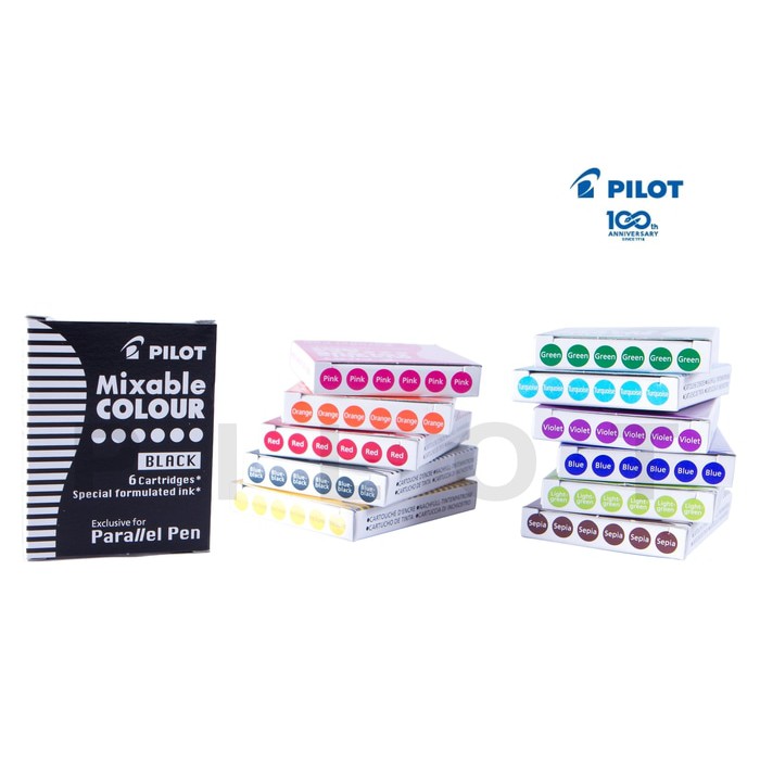 

PILOT PARALLEL PEN INK REFILL / ISI ULANG IC-P3-S6