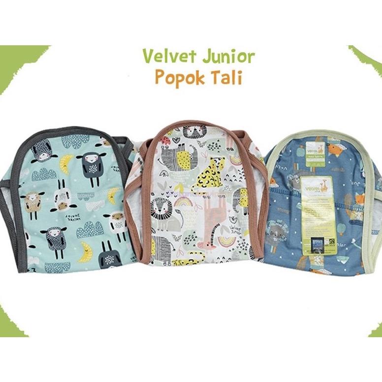 3 PCS POPOK TALI KAIN VELVET JUNIOR GREAT ADVENTUR E / PARADE OF JOY / BRILLIANT BLUE  / POPOK KAIN MONO / ARUCHI VELVET JUNIOR ( ISI 3 PCS ) SNI