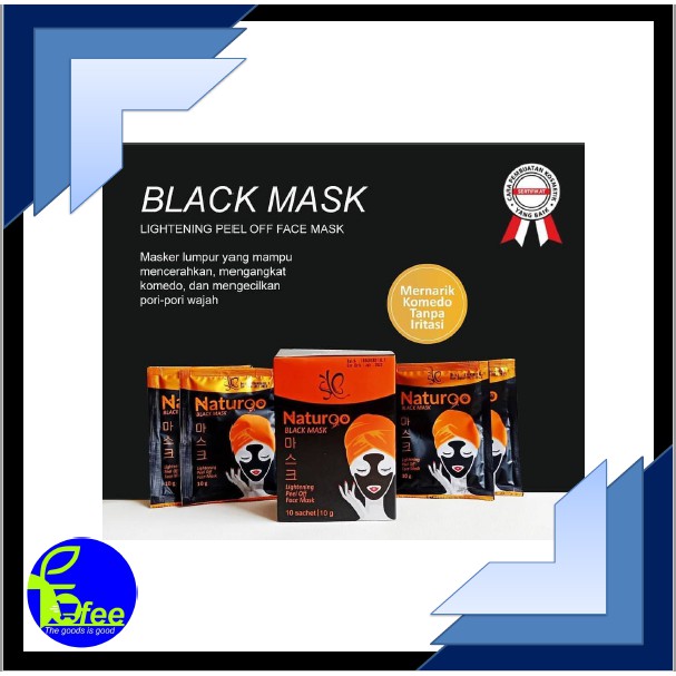 [LOCAL] - SYB Masker Naturgo Black Mask Sheet Mask